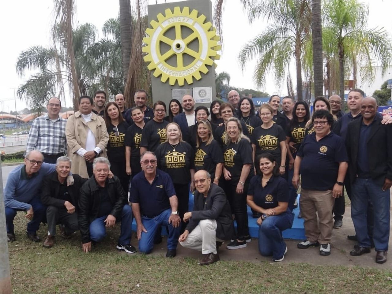 Foto publicada pelo Rotary