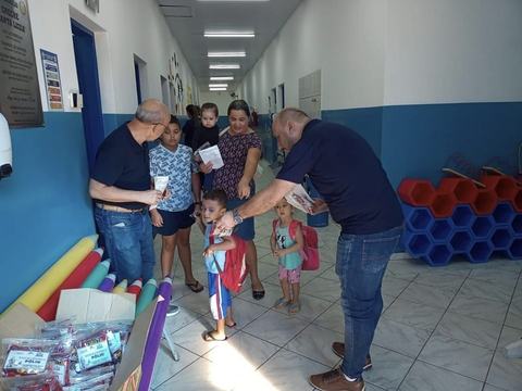 Foto publicada pelo Rotary